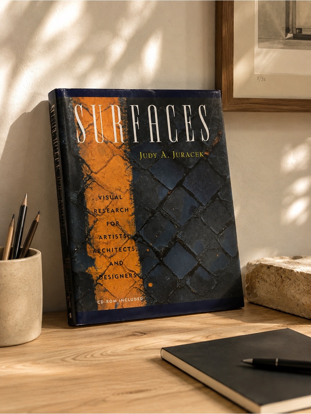 Surfaces Visual Research for Artists, Architects & Designers Hardcover + CD-ROM